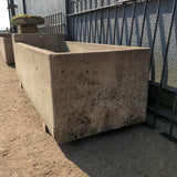 Old concrete trough